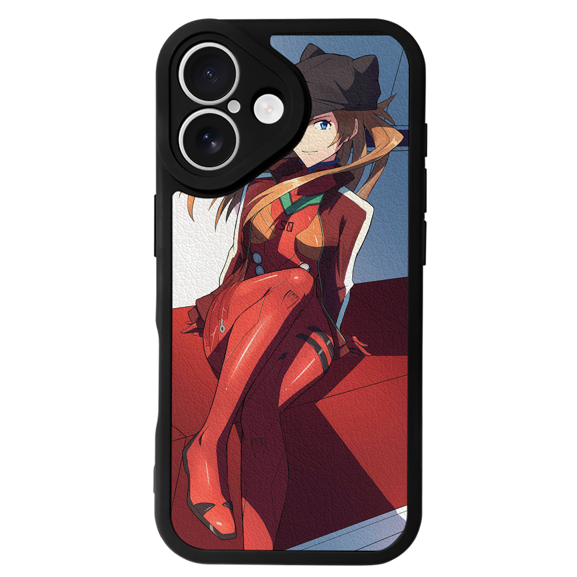 （画像用） EVA 新世紀エヴァンゲリオン 【iPhone 16シリーズ対応】シリコンスマホケース（レザー調） 材質：シリコン